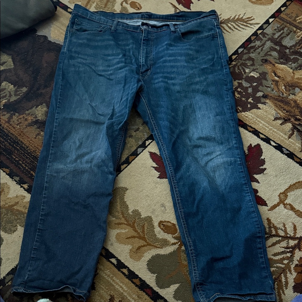 Levi's Relaxed Fit Dark Blue Jeans W 40 L30